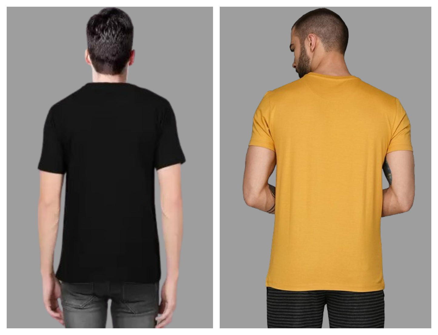 Attitude Combo Printed Half Sleeves T-shirts