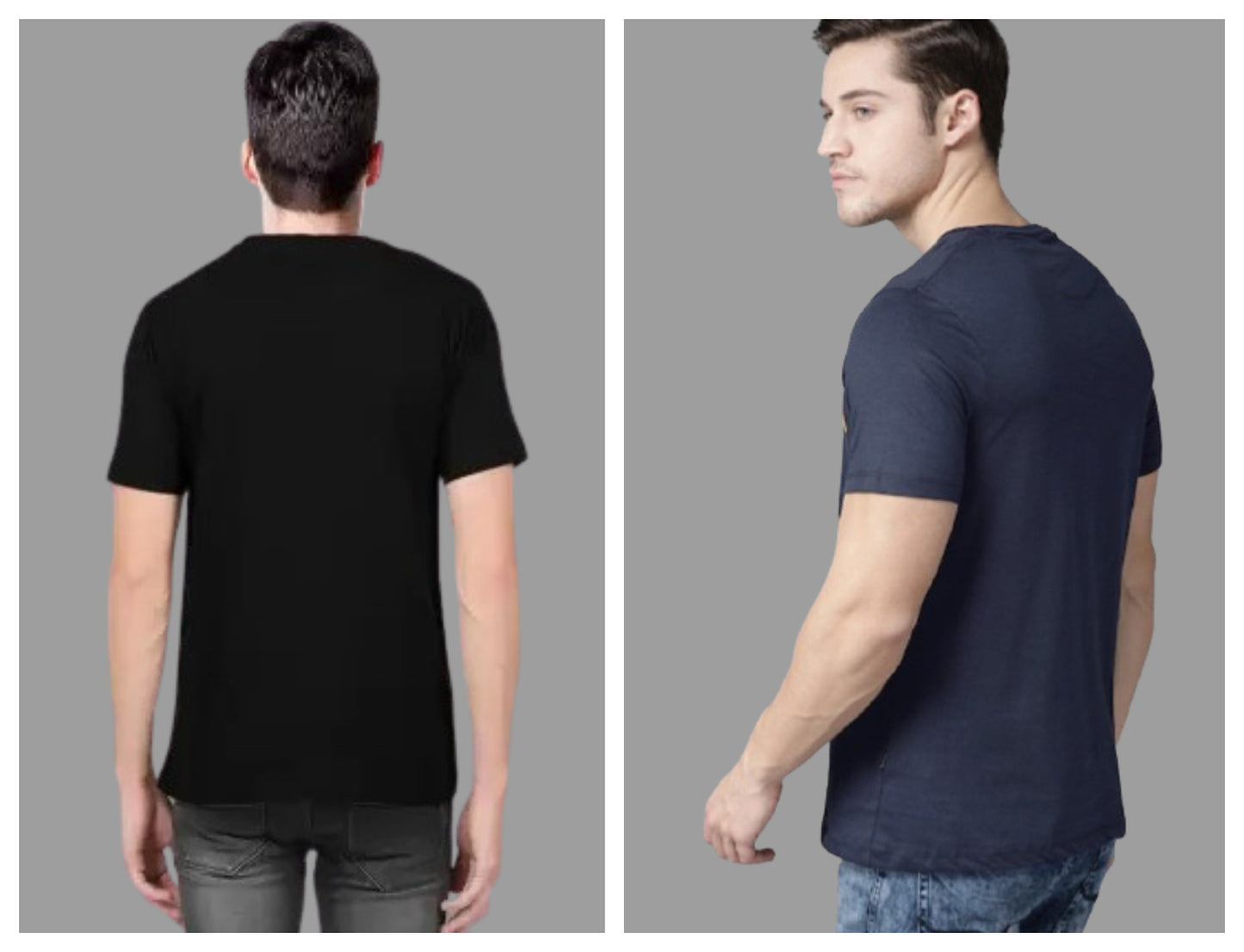 Attitude Combo Printed Half Sleeves T-shirts