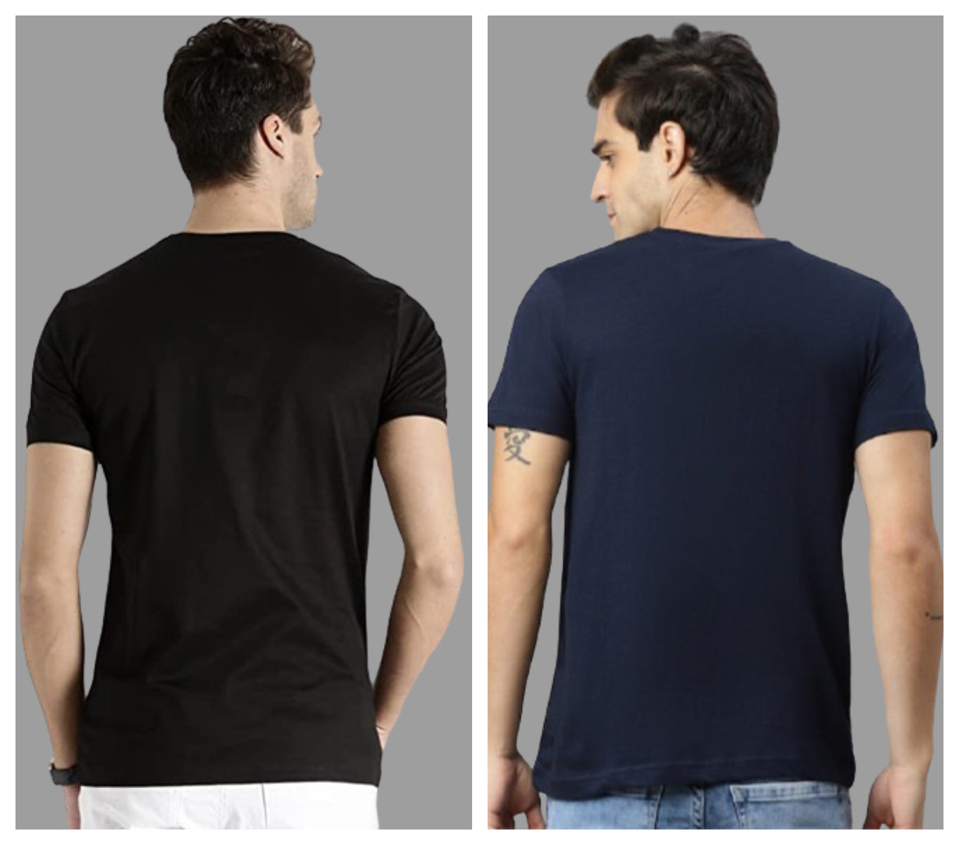 Attitude Combo Printed Half Sleeves T-shirts