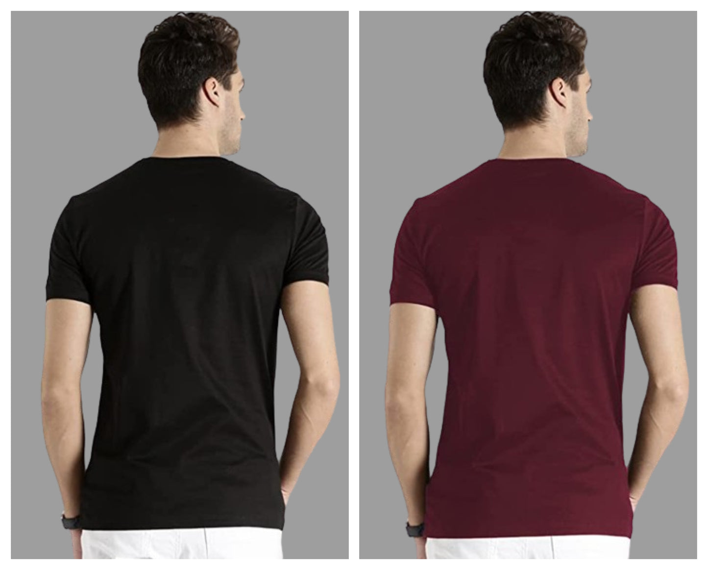 Attitude Combo Printed Half Sleeves T-shirts