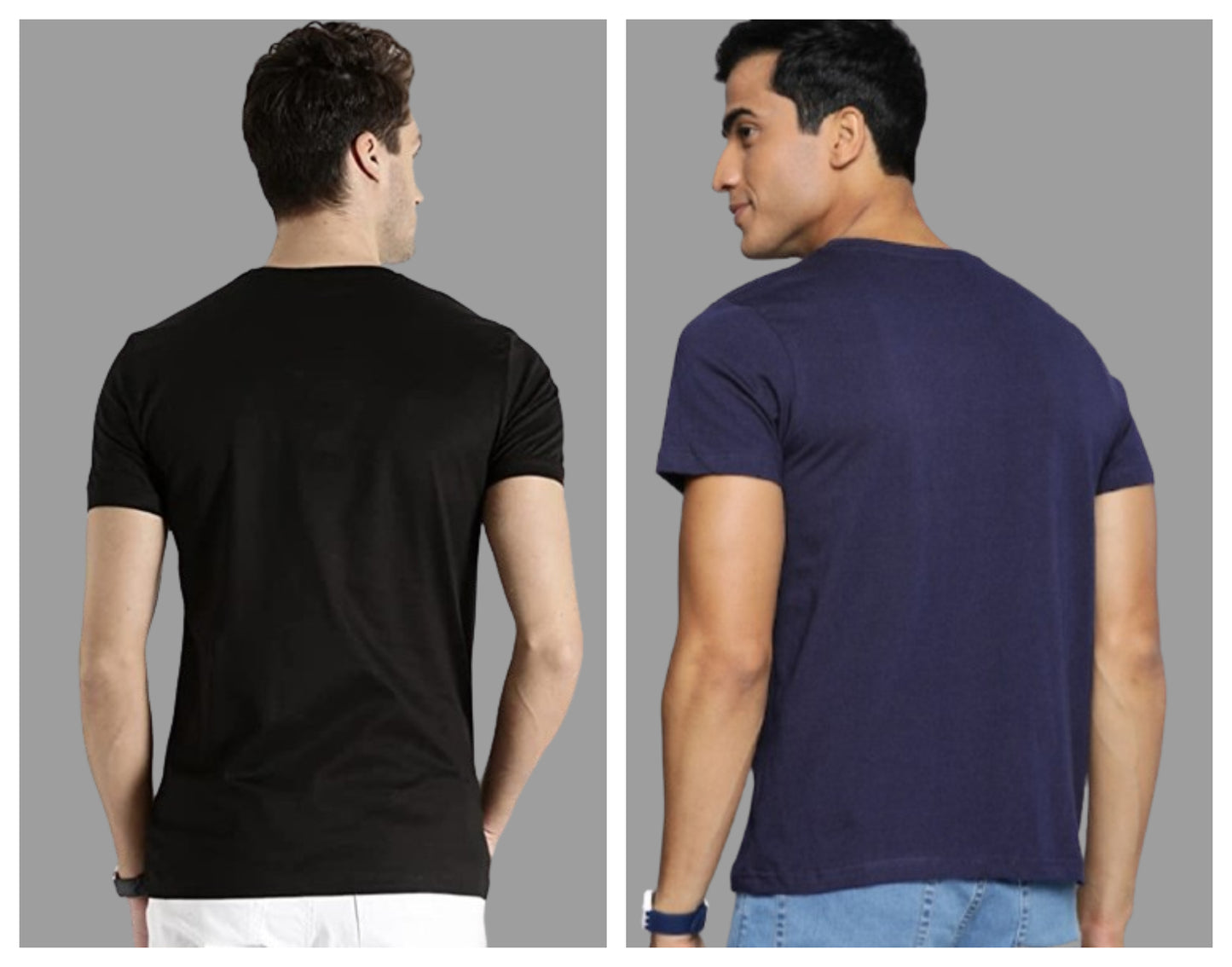 Attitude Combo Printed Half Sleeves T-shirts