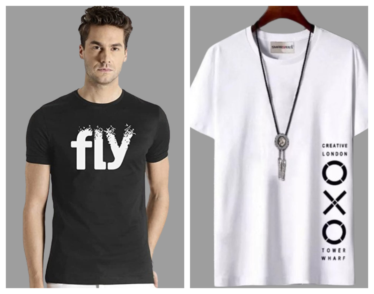 Attitude Combo Printed Half Sleeves T-shirts