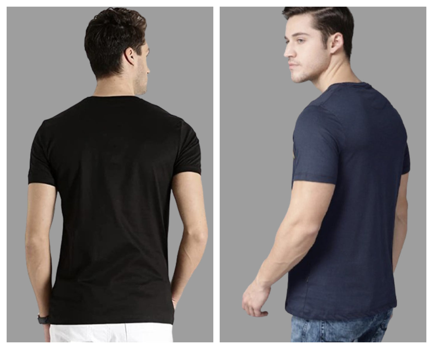 Attitude Combo Printed Half Sleeves T-shirts