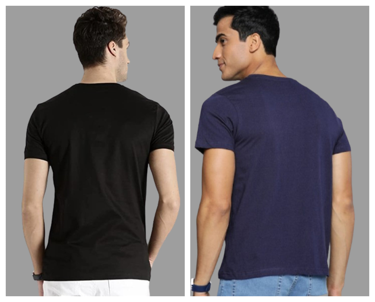 Attitude Combo Printed Half Sleeves T-shirts