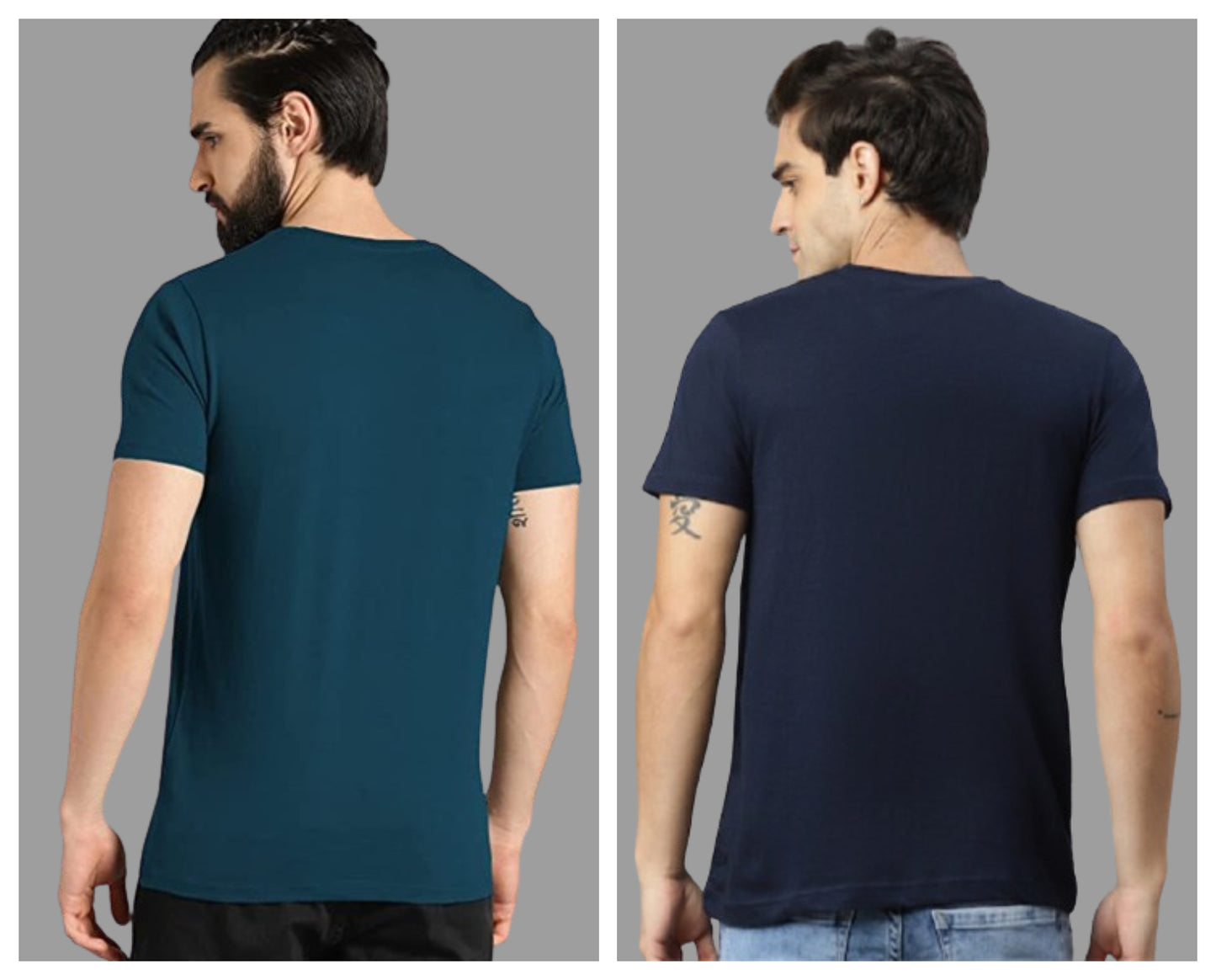 Attitude Combo Printed Half Sleeves T-shirts