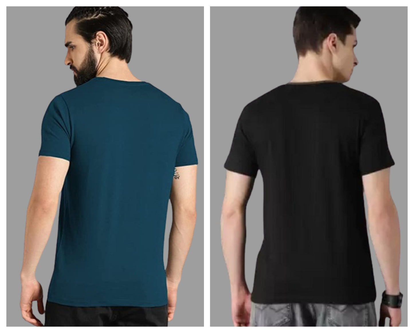 Attitude Combo Printed Half Sleeves T-shirts