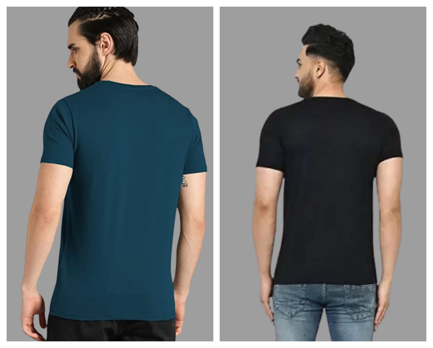 Attitude Combo Printed Half Sleeves T-shirts