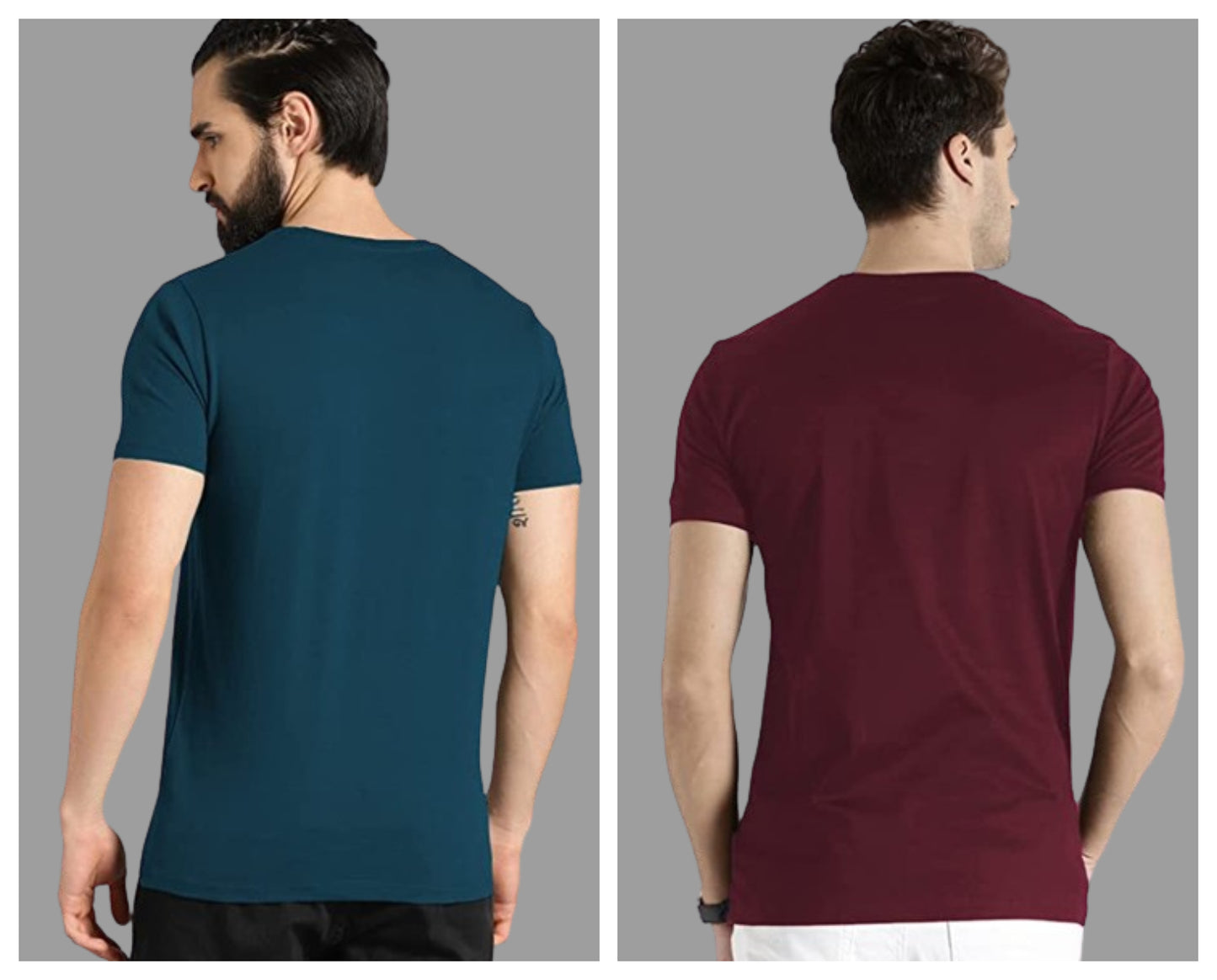 Attitude Combo Printed Half Sleeves T-shirts