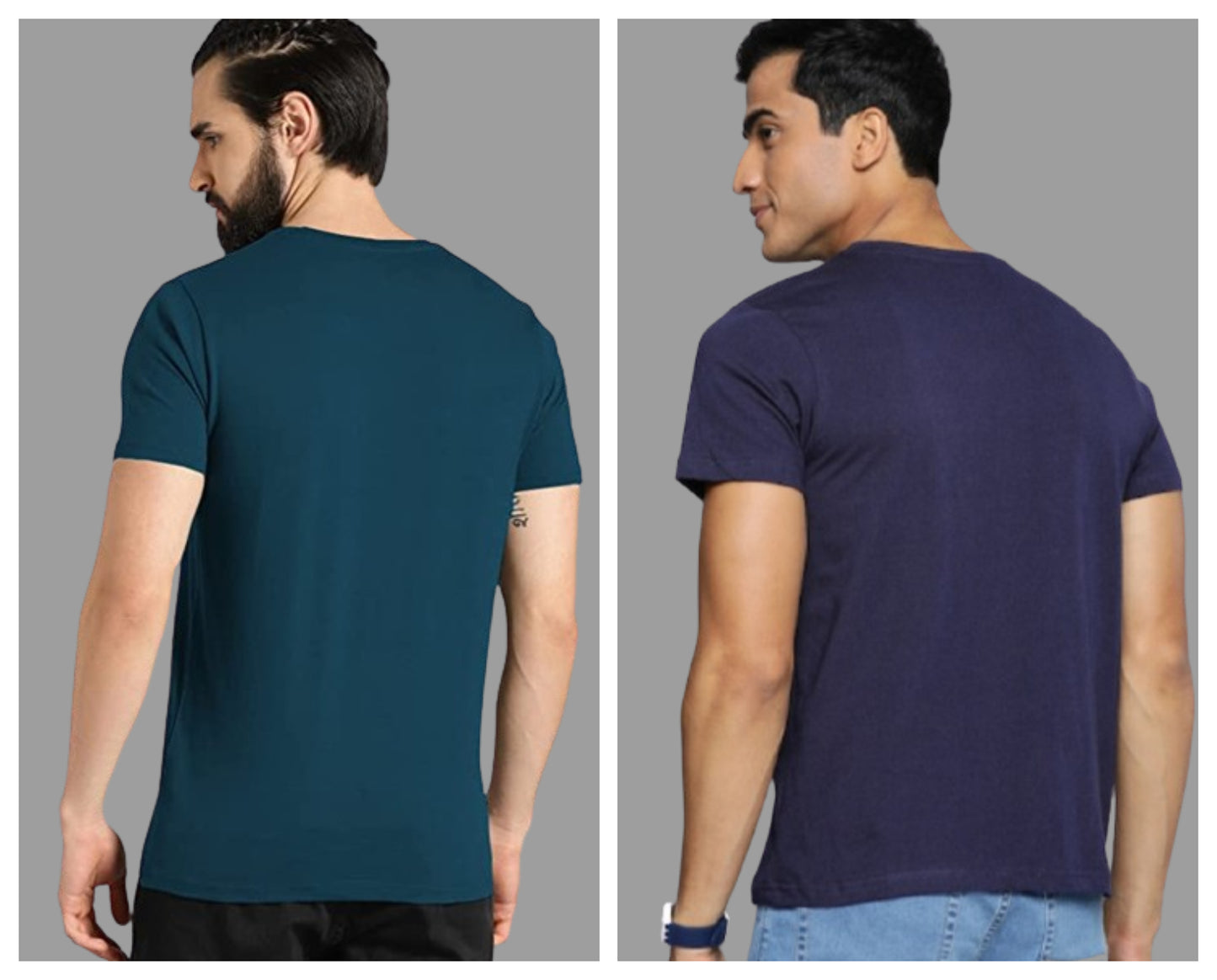 Attitude Combo Printed Half Sleeves T-shirts