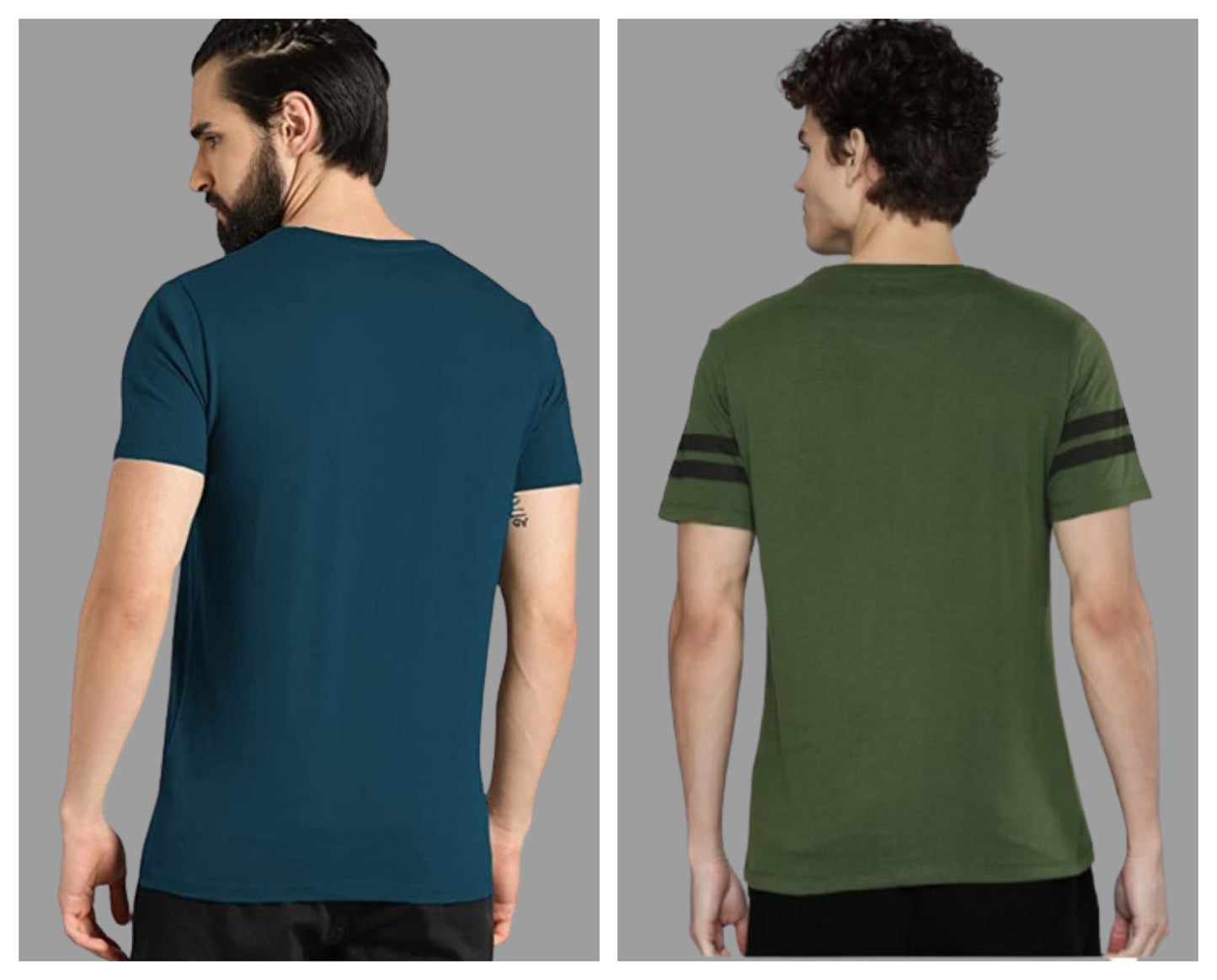 Attitude Combo Printed Half Sleeves T-shirts