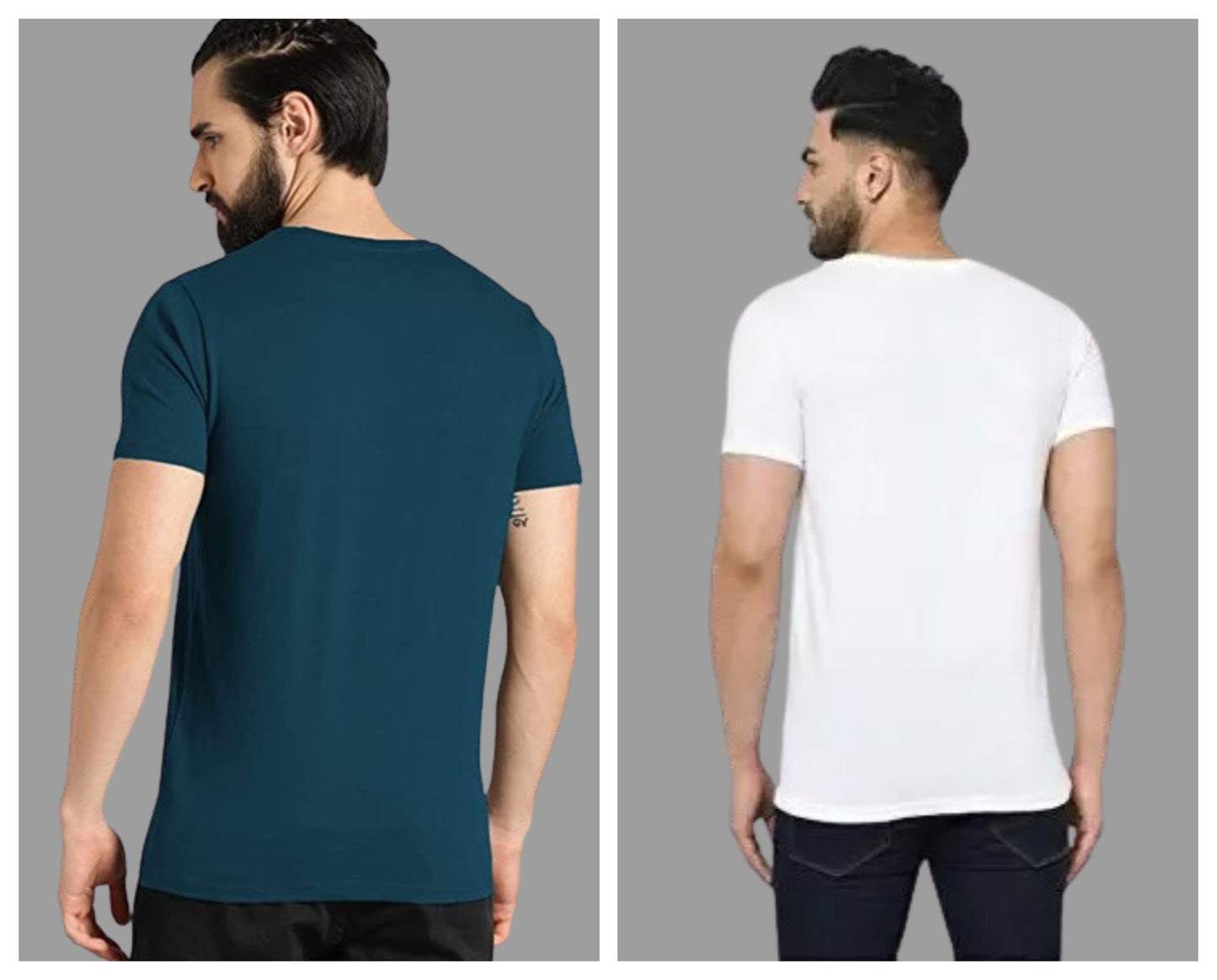 Attitude Combo Printed Half Sleeves T-shirts