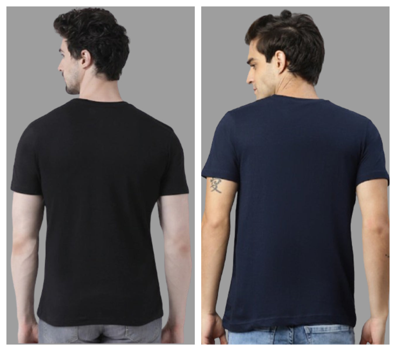 Attitude Combo Printed Half Sleeves T-shirts