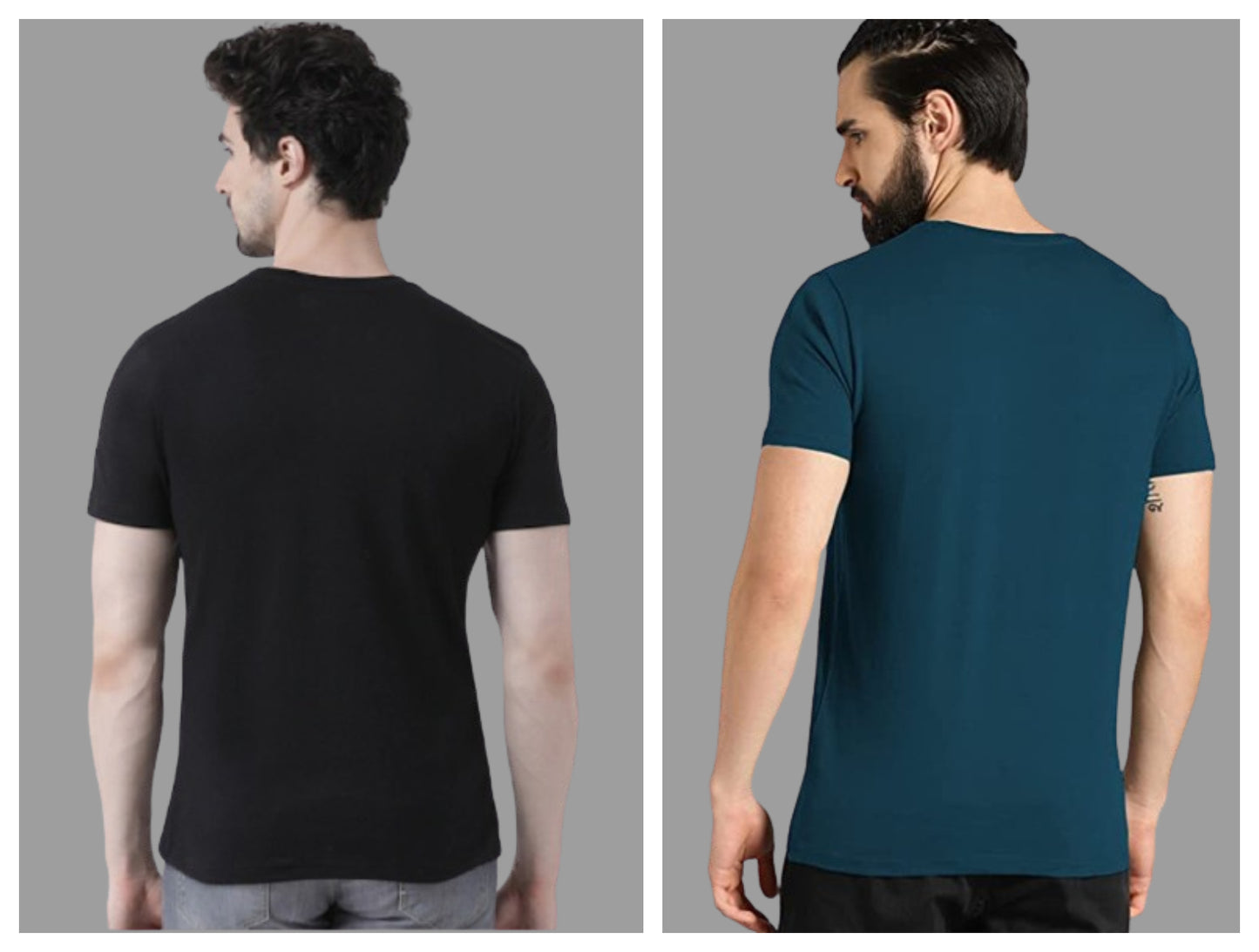 Attitude Combo Printed Half Sleeves T-shirts