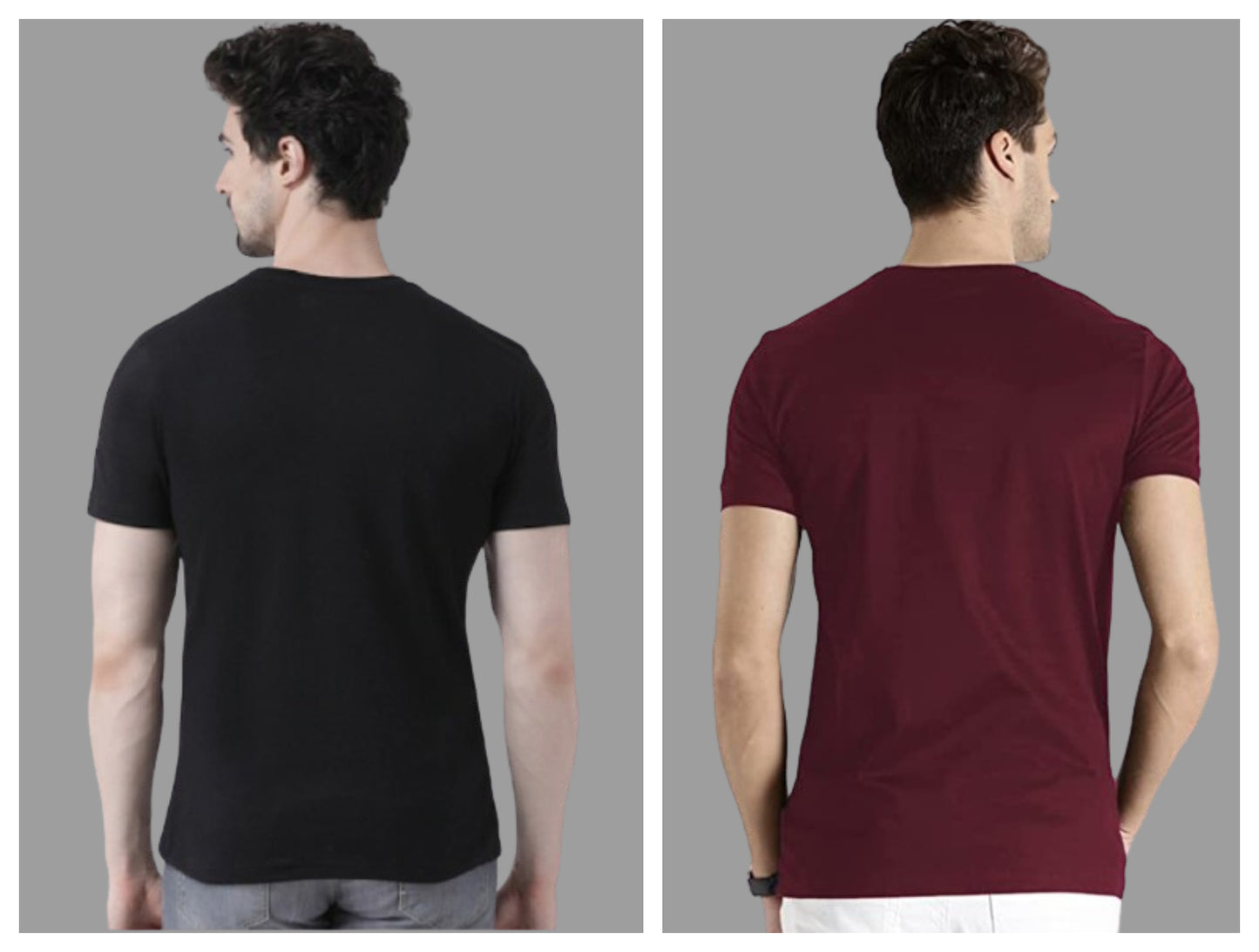 Attitude Combo Printed Half Sleeves T-shirts
