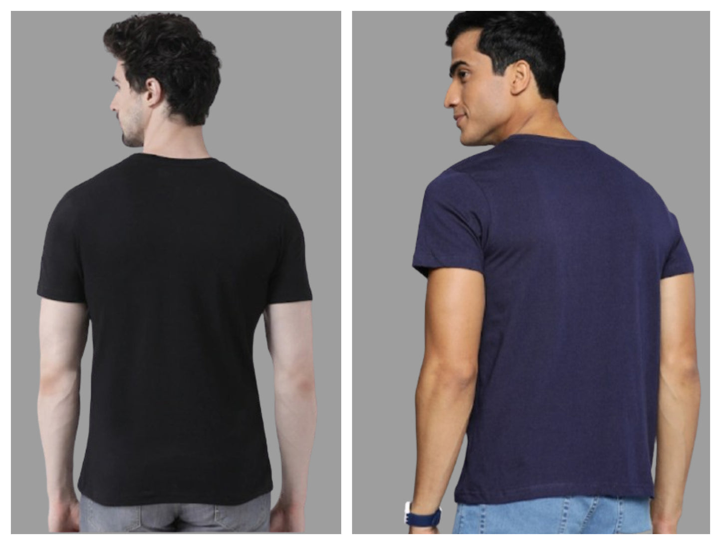Attitude Combo Printed Half Sleeves T-shirts