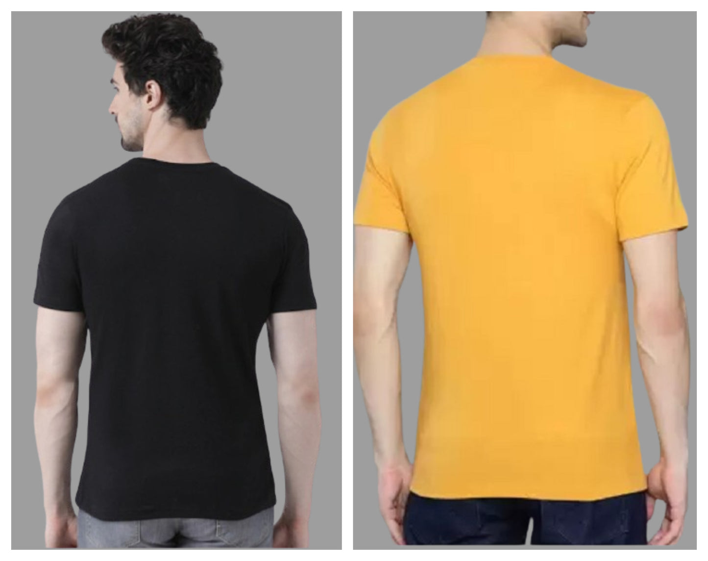 Attitude Combo Printed Half Sleeves T-shirts