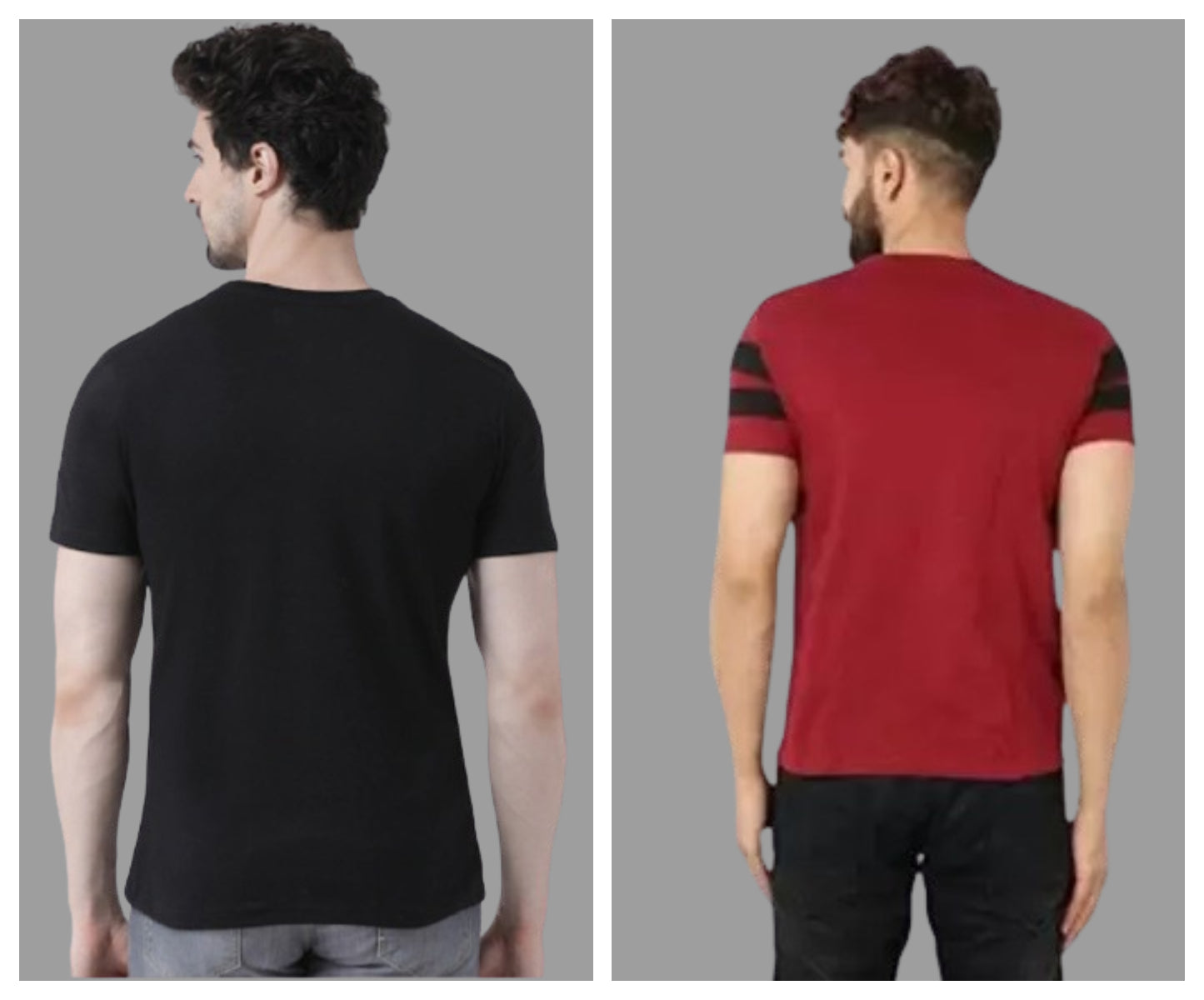 Attitude Combo Printed Half Sleeves T-shirts