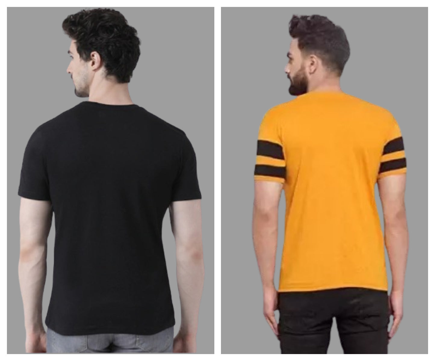 Attitude Combo Printed Half Sleeves T-shirts