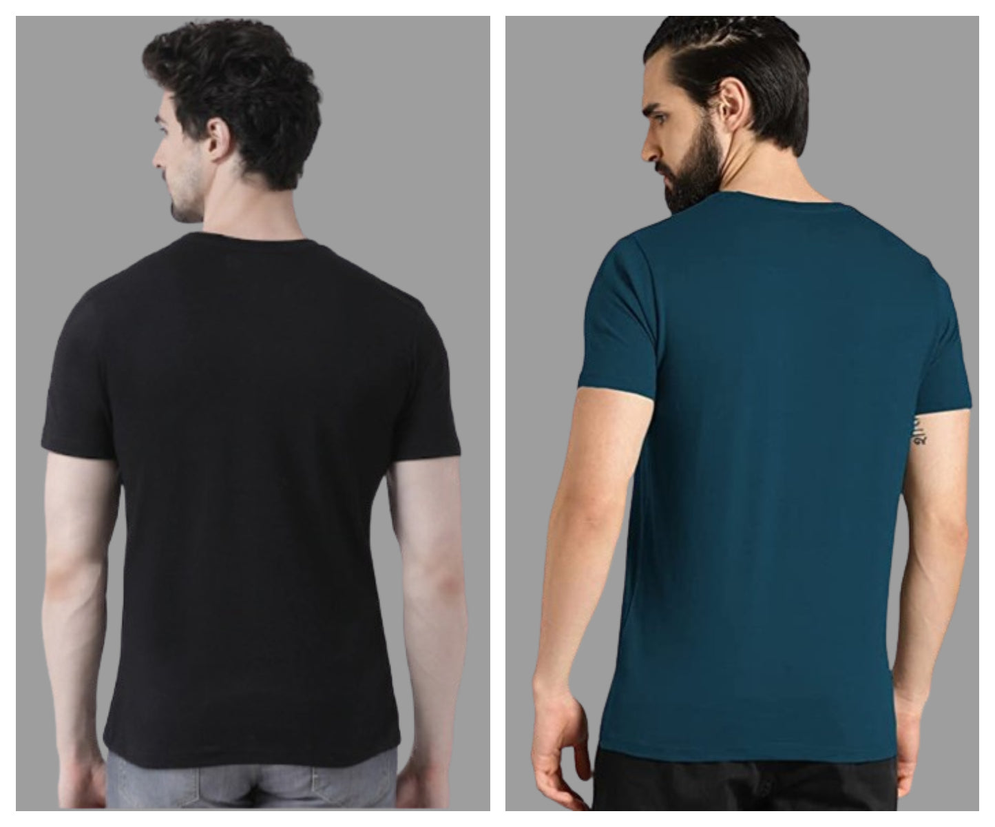 Attitude Combo Printed Half Sleeves T-shirts