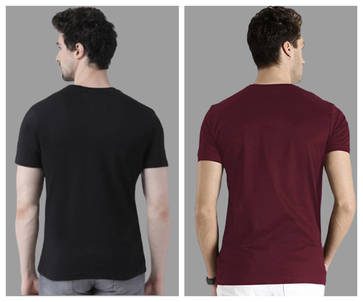 Attitude Combo Printed Half Sleeves T-shirts