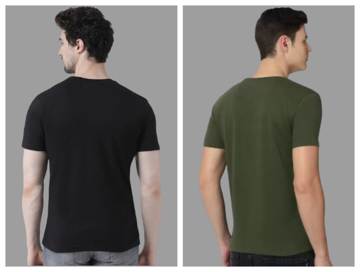 Attitude Combo Printed Half Sleeves T-shirts