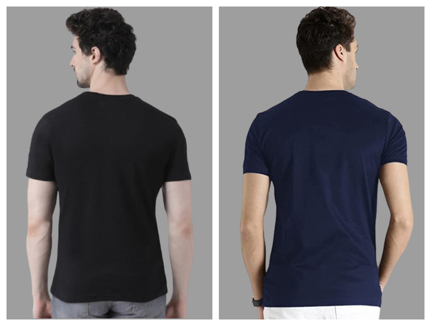Attitude Combo Printed Half Sleeves T-shirts