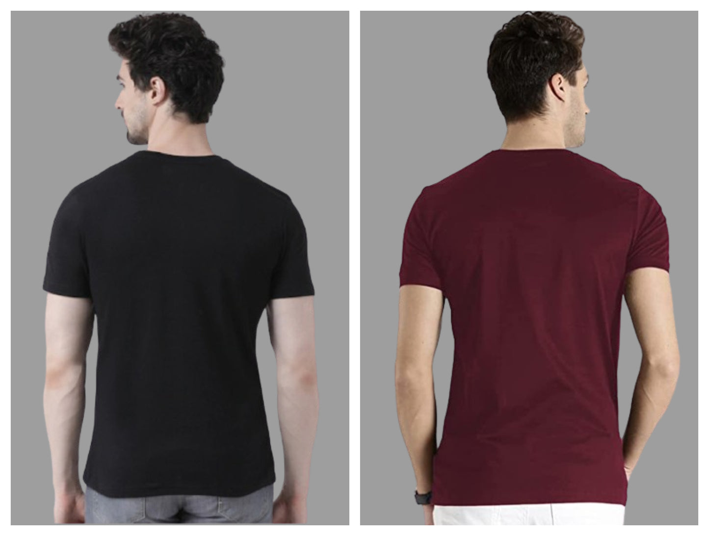 Attitude Combo Printed Half Sleeves T-shirts