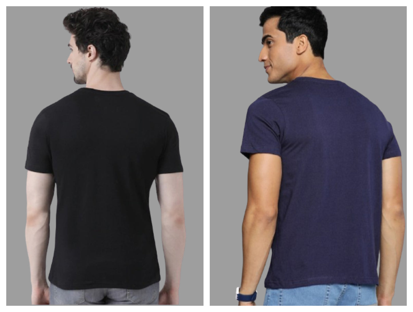 Attitude Combo Printed Half Sleeves T-shirts