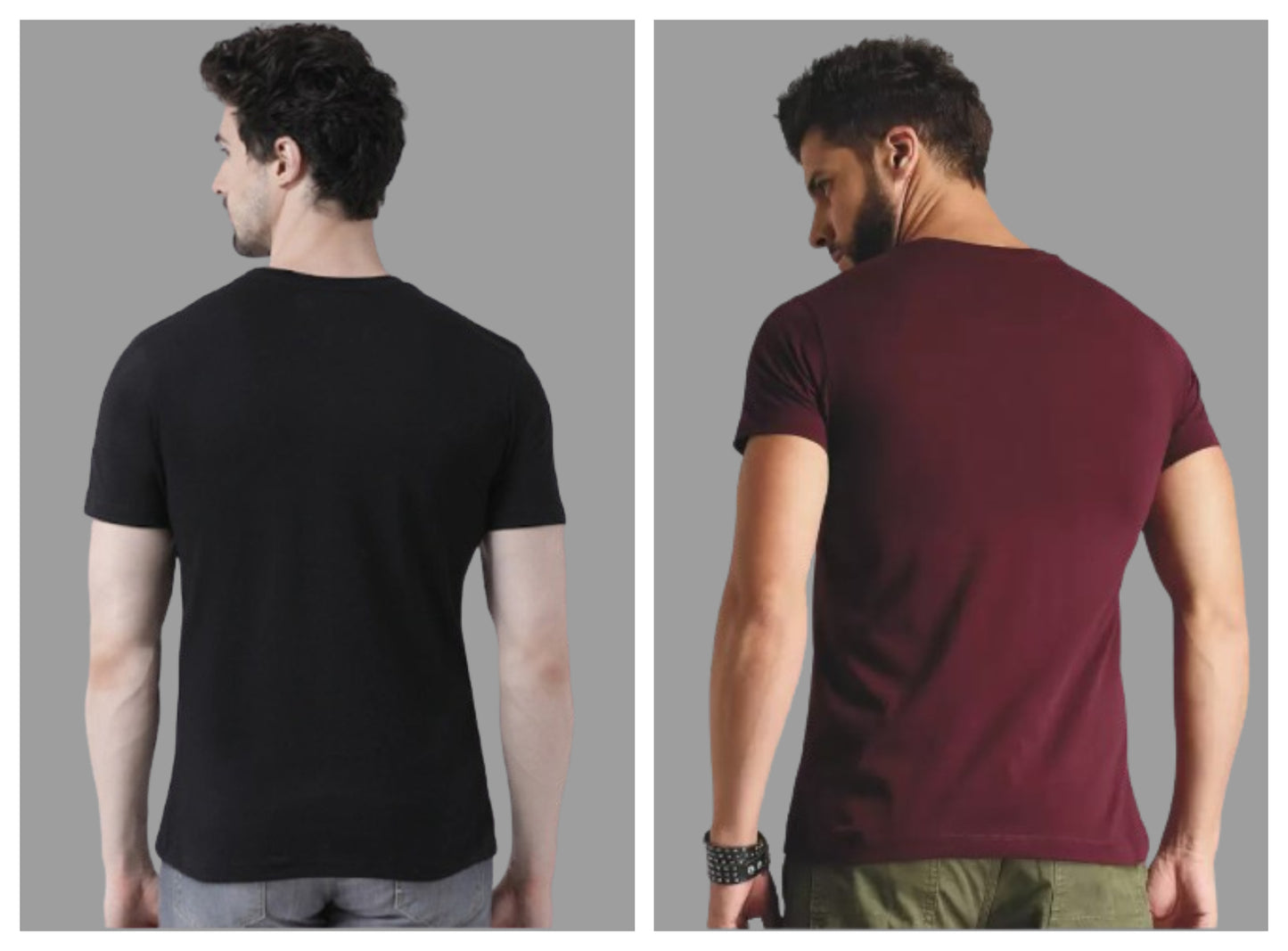 Attitude Combo Printed Half Sleeves T-shirts