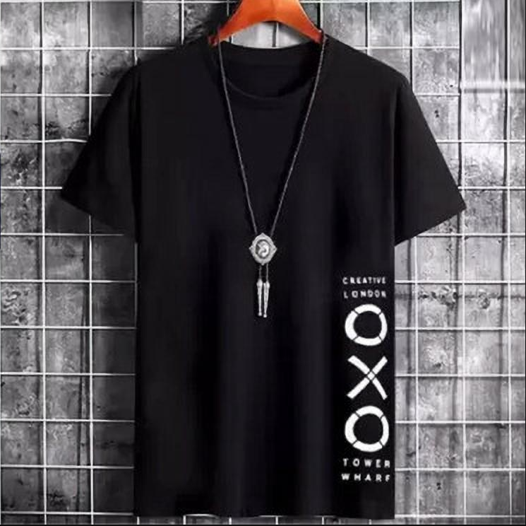 Attitude OXO Printed Half Sleeves T-Shirt