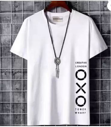 Attitude OXO Printed Half Sleeves T-Shirt