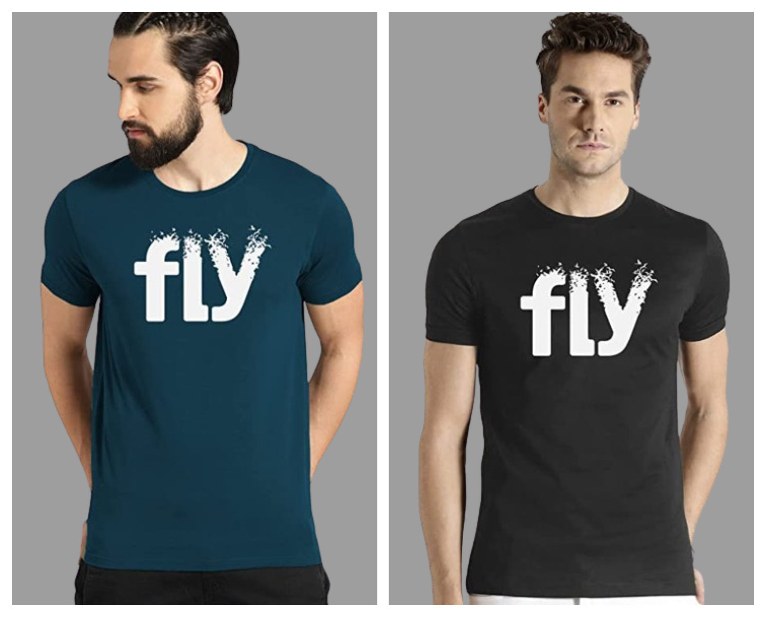 Women’s/Men’s Solid Half Sleeve T-Shirts | Essential Wardrobe Basics