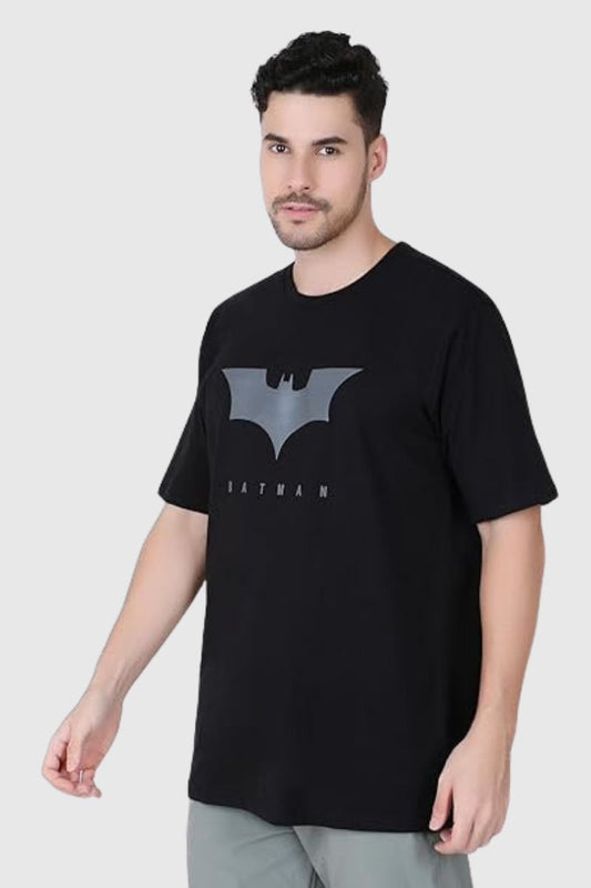 Attitude Batman Printed Half Sleeves T-Shirt