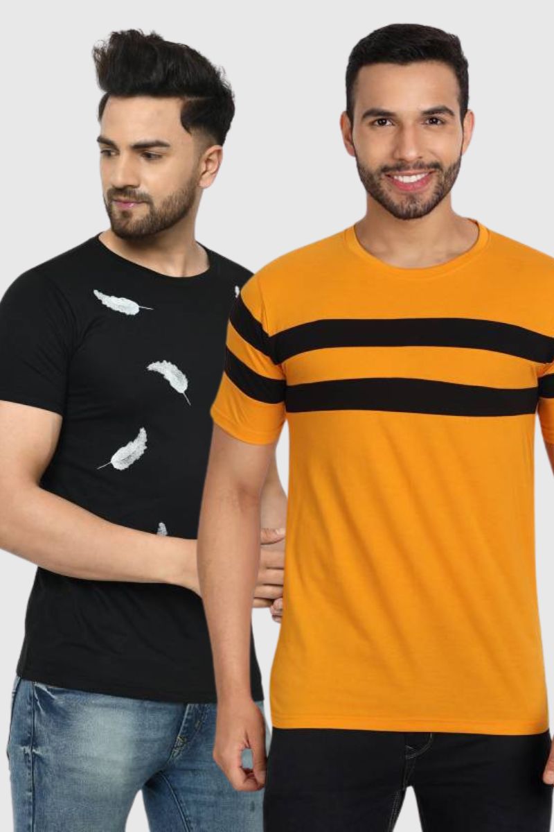 Attitude Half Sleeve T-shirts Combo