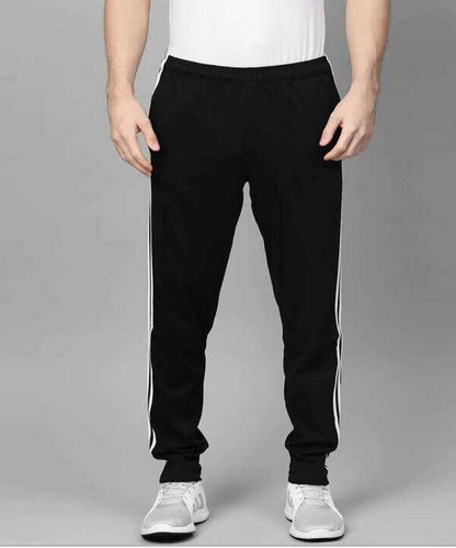 Attitude Men's Regular Fit Over Size Lower– Cotton Blend Joggers with Elastic Waistband & Pockets |