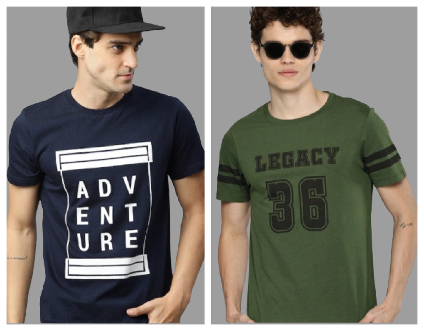 Attitude Half Sleeve T-shirts Combo