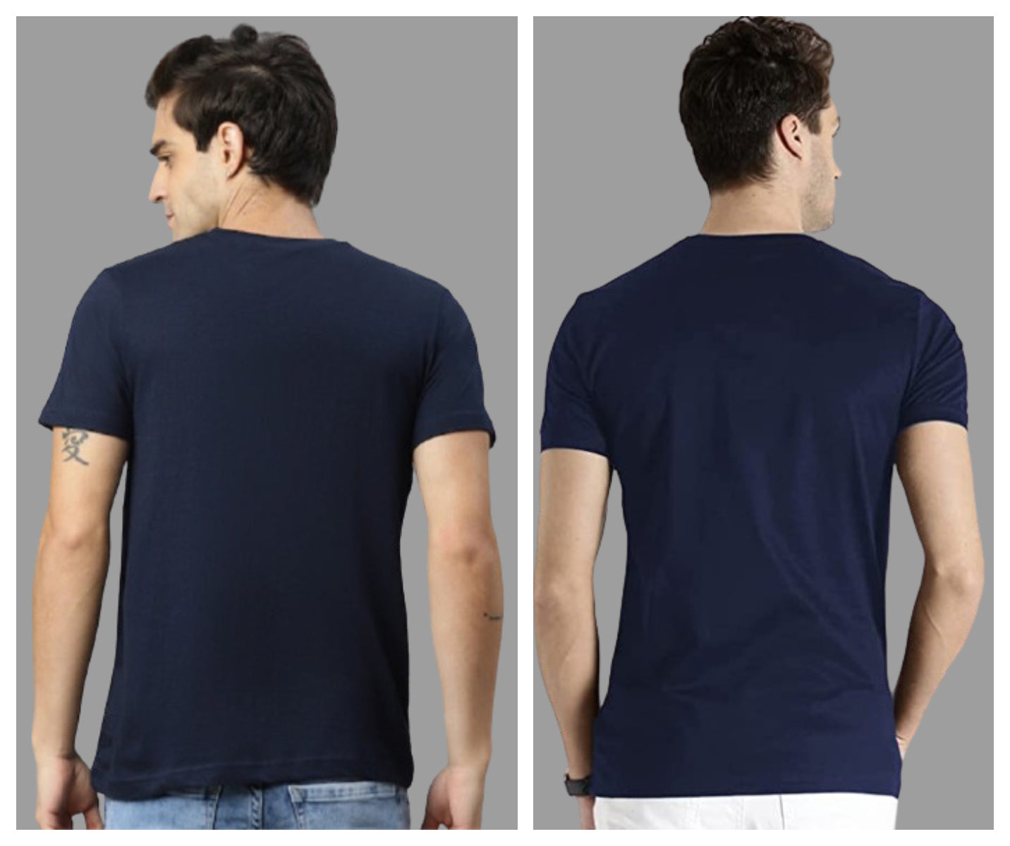 Attitude Combo Tryngl Printed Half Sleeves T-shirts