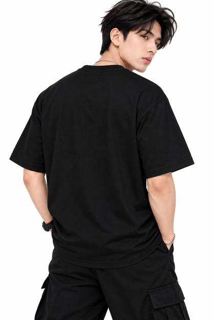 Attitude T-Shirts for Men | Oversized Printed T-Shirt |  100% Pure Cotton T Shirt