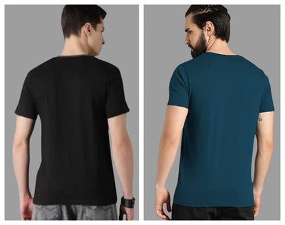 Attitude Combo Printed Half Sleeves T-shirts