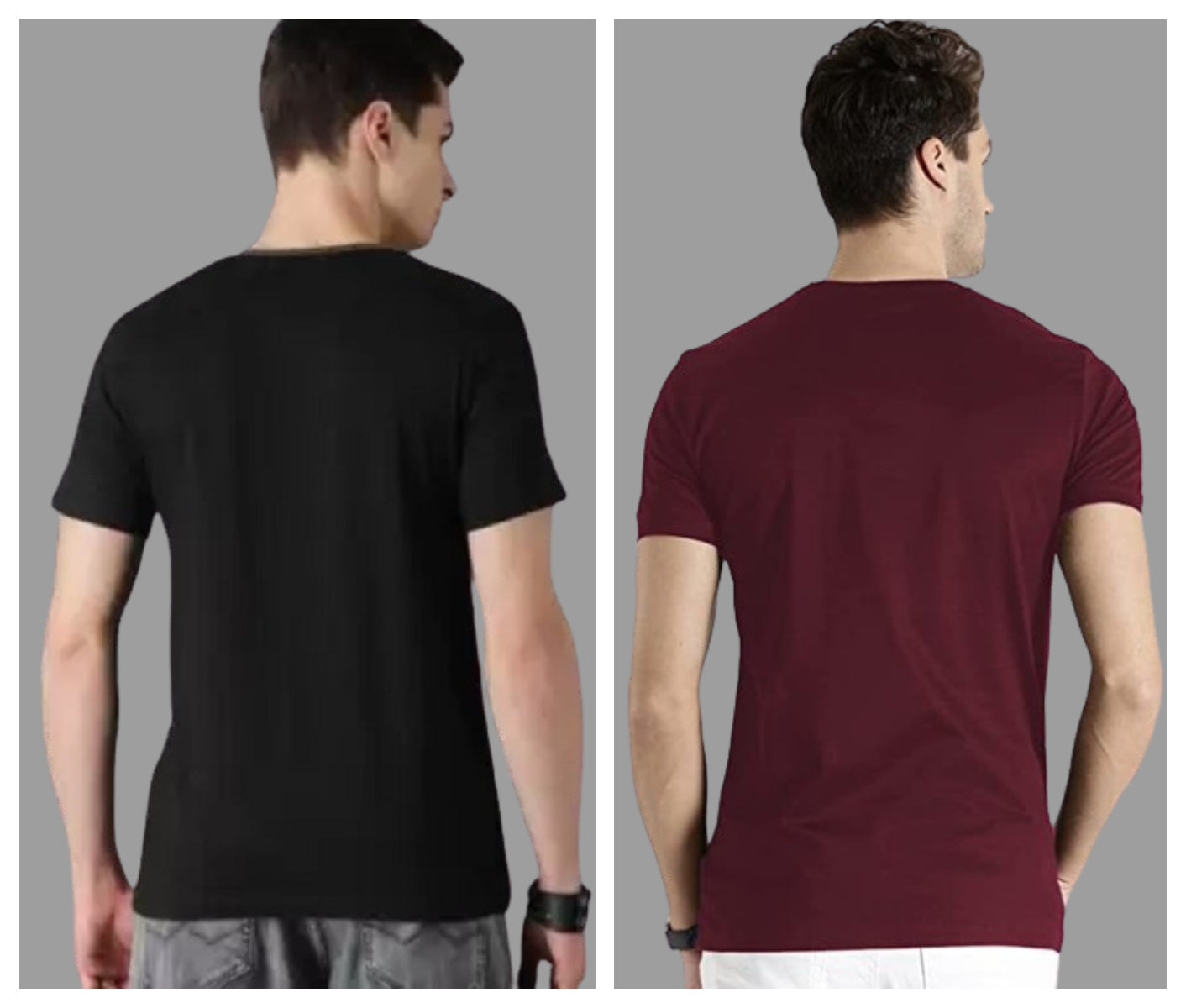 Attitude Combo Printed Half Sleeves T-shirts