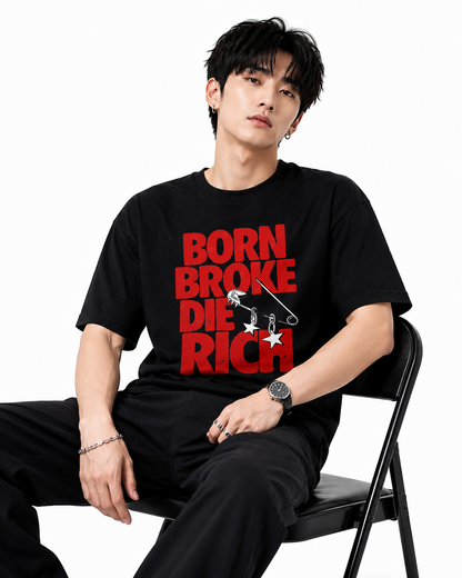 Attitude tshirt for men Printed Oversized Tee | Baggy T Shirt