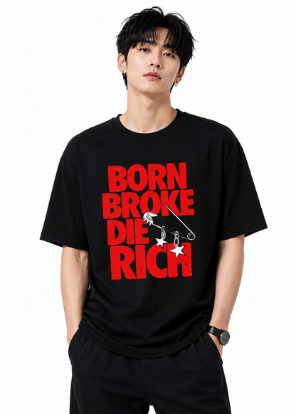 Attitude tshirt for men Printed Oversized Tee | Baggy T Shirt