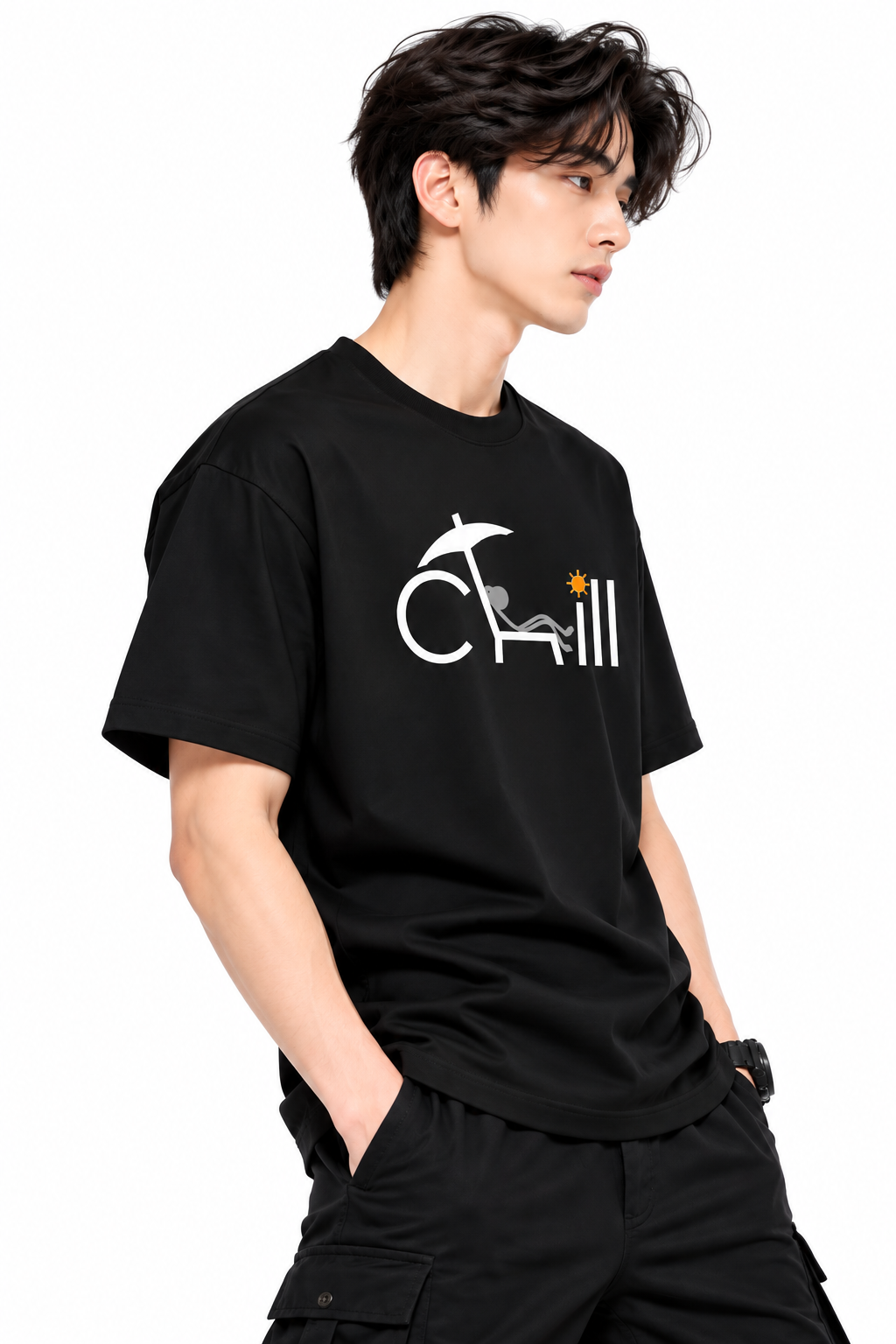 Attitude T-Shirts for Men | Printed T Shirt | 100% Pure Cotton Oversized Tee