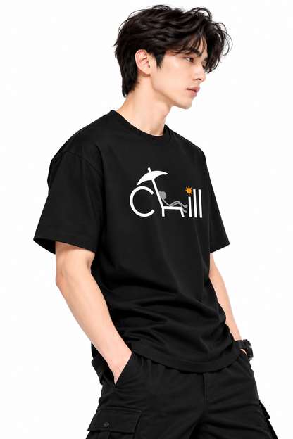 Attitude T-Shirts for Men | Printed T Shirt | 100% Pure Cotton Oversized Tee