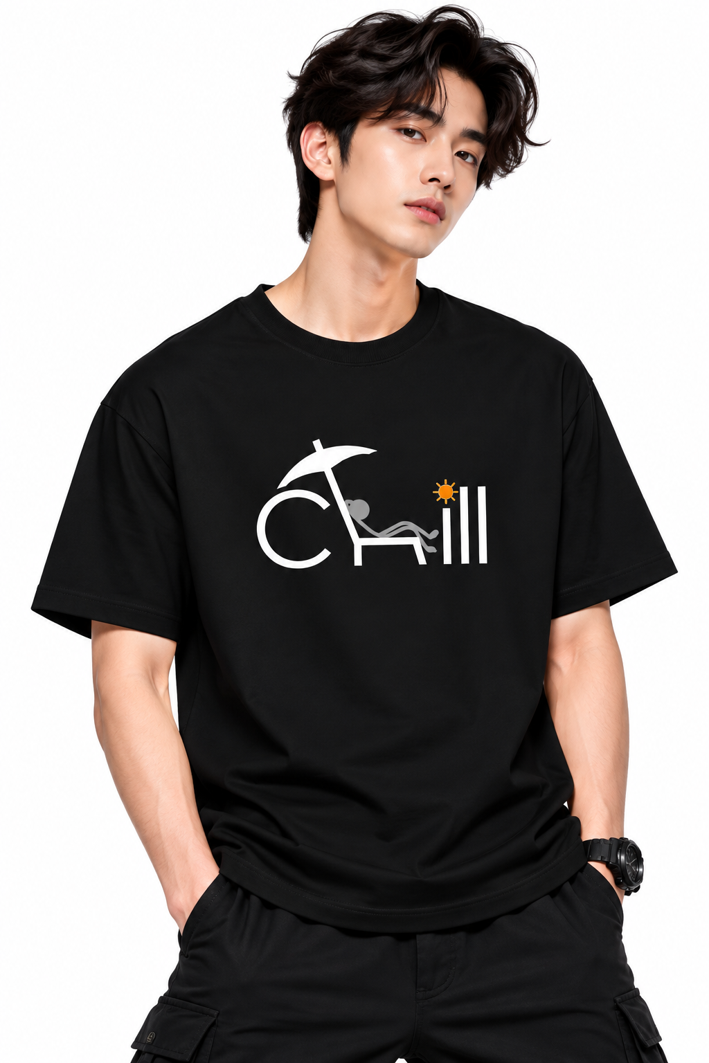 Attitude T-Shirts for Men | Printed T Shirt | 100% Pure Cotton Oversized Tee
