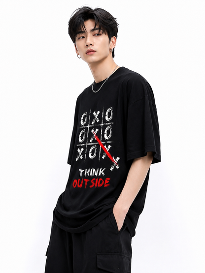 Attitude Men's Slogan Graphic Printed  T-Shirt |  Art Design | Premium Cotton  Casual Round Neck Tee for Men