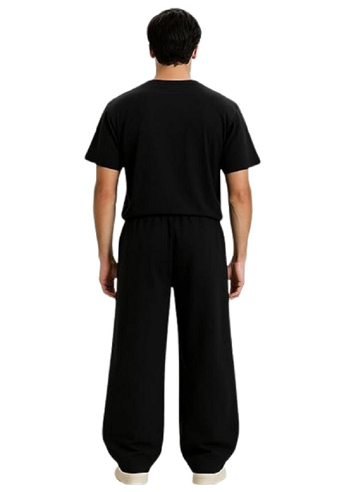 Attitude Men's Regular Fit Over Size Print Lower– Cotton Blend Joggers with Elastic Waistband & Pockets |