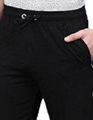 Attitude Men's Regular Fit Solid Lower– Cotton Blend Joggers with Elastic Waistband & Pockets |