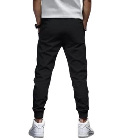 Attitude Men's Regular Fit Printed Grip Lower– Cotton Blend, Elastic Waistband & Pockets |