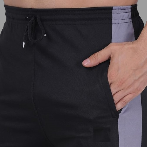 Attitude Men's Regular Fit Lower– Cotton Blend Joggers with Elastic Waistband & Pockets |